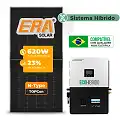 Gerador de Energia Solar Hibrido Luxpower Sem Estrutura SGF 9,92KWP ERA 620W ECO HIBRIDO 5KW 220V DC48V SEM BATERIA