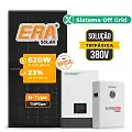Gerador de Energia Solar Retrofit Luxpower Sem Estrutura SGF 3,72KWP ERA BLACK 620W WPV 5KW AC TRIF. 380V DC48V BAT. LITIO 20,48kWh
