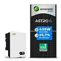Gerador de Energia Solar On Grid Chint Power Laje Inclinação SGF 10,8KWP ASTRONERGY MONO 450W SCA 10KW 2MPPT MONO 220V
