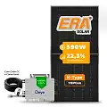 Gerador de Energia Solar Microinversor DEYE Sem Estrutura SGF 2,36KWP ERA N-TYPE MONO 590W SUN 2.25KW 4MPPT MONO 220V
