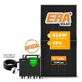 Gerador de Energia Solar Microinversor Growatt Sem Estrutura SGF 2,48KWP ERA BIFACIAL 620W NEO 2KW 4MPPT MONO 220V COM CABO