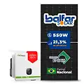 Gerador de Energia Solar On Grid Growatt Laje Inclinação SGF 34,10KWP BALFAR FINAME 550W MID X2 25KW 2MPPT TRIF 380V