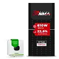 Gerador de Energia Solar On Grid Growatt Sem Estrutura SGF 4,88KWP RONMA 610W BIFACIAL MIC X2 3KW 1MPPT MONO 220V