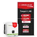 Gerador de Energia Solar On Grid Growatt Telhado Ondulado SGF 80,52KWP SUNOVA N-TYPE MONO 610W MAX 75KW 7MPPT TRIF 380V