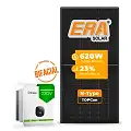 Gerador de Energia Solar On Grid Growatt Telhado Fibro Parafuso Metal SGF 11,16KWP ERA BLACK FRAME 620W MIN X2 8KW 3MPPT MONO 220V