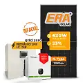 Gerador de Energia Solar Inversão de Fluxo Growatt Sem Estrutura SGF 59,52KWP ERA BIFACIAL 620W MID X2 50KW 4MPPT TRIF 380V