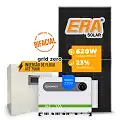 Gerador de Energia Solar Inversão de Fluxo Growatt Sem Estrutura SGF 71,92KWP ERA BIFACIAL 620W MAX XL2 50KW 8MPPT TRIF 220V