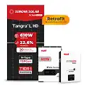 Gerador de Energia Solar Retrofit Must Sem Estrutura SGF 1,22KWP SUNOVA 610W PV29 HP 5KW AC220V DC48V BAT. LITIO 5.12KWH 100A
