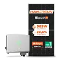 Gerador de Energia Solar On Grid SAJ Telhado Ondulado SGF 39,78KWP HANERSUN MONO 585W SAJ T3 36KW 3MPPT TRIF 380V