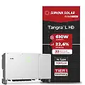 Gerador de Energia Solar On Grid SAJ Laje inclinação SGF 82,96KWP SUNOVA N-TYPE MONO 610W SAJ T12 75KW 12MPPT TRIF 220V