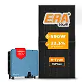 Gerador de Energia Solar On Grid Solplanet Sem Estrutura SGF 57,82KWP ERA N-TYPE MONO 590W ASW 40KW 3MPPT TRIF 380V