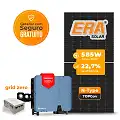 Gerador de Energia Solar Grid Zero Solplanet Telhado Fibro Parafuso Metal SGF 44,46KWP ERA N-TYPE MONO 585W ASW 40KW 3MPPT TRIF 380V