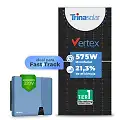 Gerador de Energia Solar Fast Track Solplanet Telhado Ondulado SGF 10,35KWP TRINA VERTEX 575W ASW 7.3KW 3MPPT MONO 220V