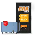 Gerador de Energia Solar On Grid Solplanet Telhado Cerâmico Gancho SGF 92,40KWP ERA HJT BIFACIAL 700W ASW 75KW 8MPPT TRIF 380V