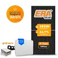 Gerador de Energia Solar Grid Zero Sungrow Telhado Fibro Parafuso Madeira SGF 30,42KWP ERA N-TYPE MONO 585W SG P2-LV 25KW 3MPPT TRIF 220V