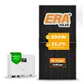 Gerador de Energia Solar On Grid Sungrow Telhado Cerâmico Gancho SGF 3,54KWP ERA N-TYPE MONO 590W SG RS-L 4KW 2MPPT MONO 220V