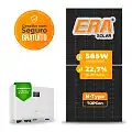 Gerador de Energia Solar On Grid Sungrow Telhado Fibro Parafuso Madeira SGF 4,68KWP ERA N-TYPE MONO 585W SG RS-L 5KW 2MPPT MONO 220V