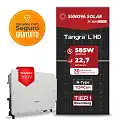 Gerador de Energia Solar On Grid Sungrow Telhado Fibro Parafuso Madeira SGF 1111,5KWP SUNOVA N-TYPE MONO 585W SG P2 75KW 8MPPT TRIF 380V