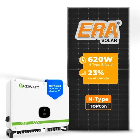 Inversor Solar On Grid Growatt MIN8000TL-X2  8KW 3MPPT MONOFÁSICO 220V AFCI