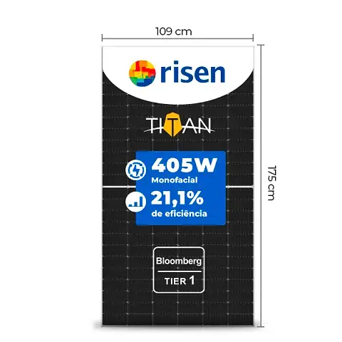 Painel Risen 405W