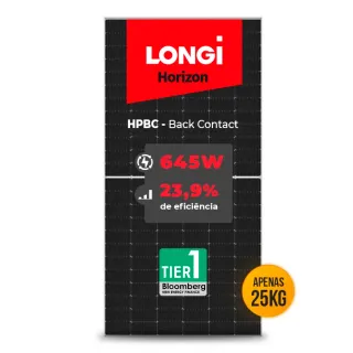 Categorias Painel Solar Longi LR7-72HVH-645M HORIZON TIER1 645W BACK CONTACT 2.0