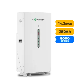 Categorias Bateria de Lítio Lux Power POWERGEM PRO 14,3 KWH 51.2V 280AH  8.000 CICLOS