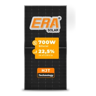 Categorias Painel Solar Era Solar PRO-66HD EAGLE PRO DOUBLE GLASS BIFACIAL HJT 700W HALF CELL