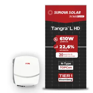 GERADOR SAJ COM PAINÉIS SUNOVA 610