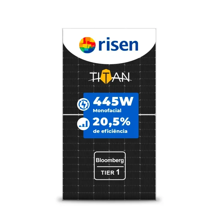 PAINEL SOLAR RISEN 445W