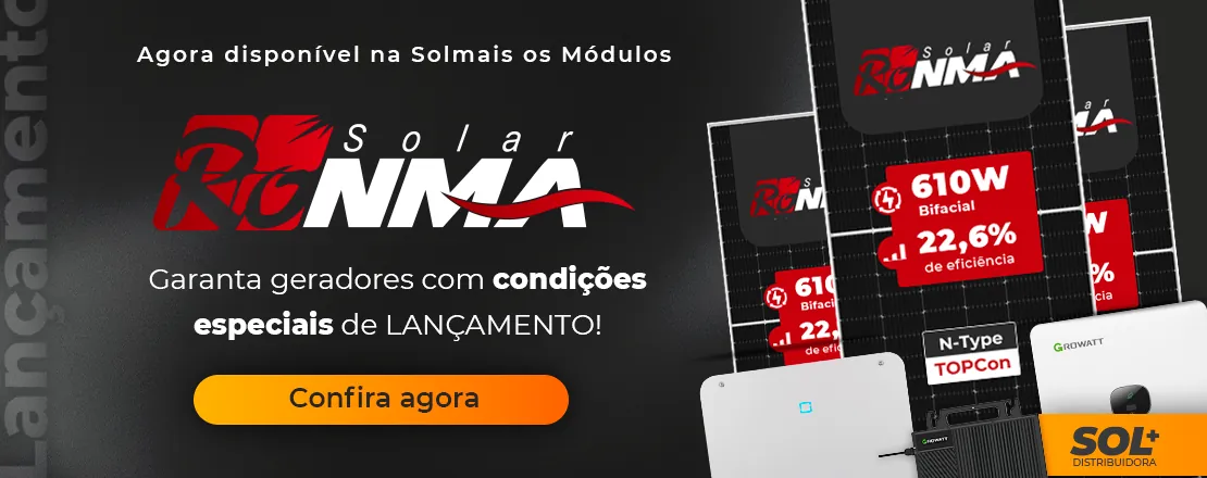Agora na Solmais você encontra os painéis Ronma, garanta com condições de lançamento!