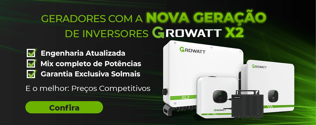 Garanta os inversores da nova Linha X2 para os seus projetos!