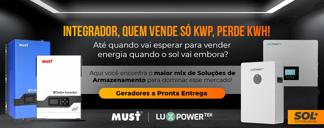 Até quando vai esperar para vender energia quando o sol vai embora? Venda geradores para Armazenamento Solar 