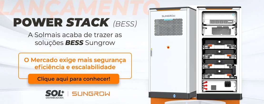 A Solmais acaba de trazer as soluções BESS Sungrow, o mercado exige mais segurança, eficiência e escabilidade.