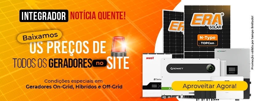 Noticia quente! Abaixamos os preços dos geradores on-grid, hibridos e off-grid em nosso site.